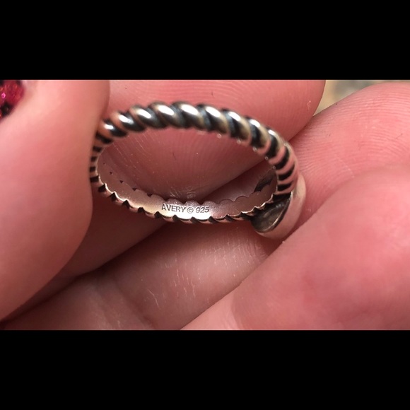 James Avery B ring - Picture 2 of 2